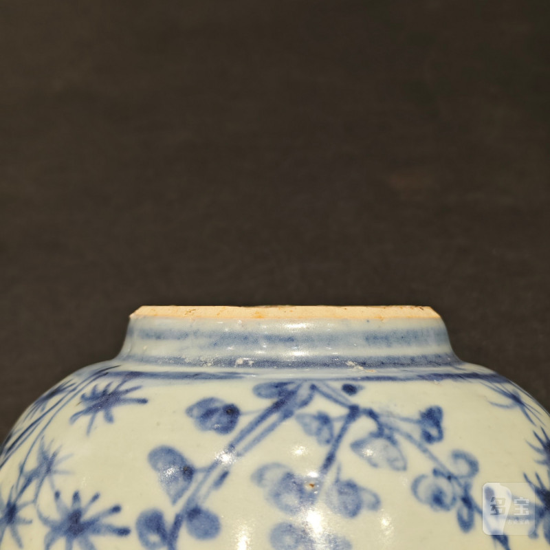 明 青花岁寒三友纹碗 - 图13
